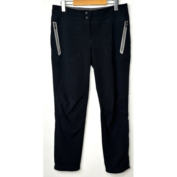 MEC Womens Pants Mountain Equipment Company Rocka Nordic Slim Fit Black Size 10 - Picture 1 of 16